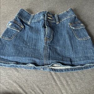 Denim Mini Skirt